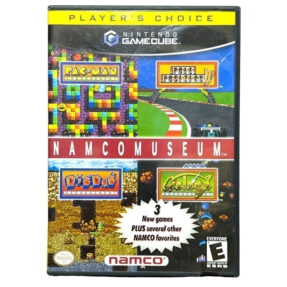 Nintendo GameCube Namco Museum Players Choice Retro Arcade Classic